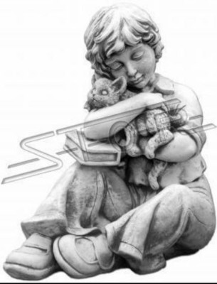 44cm Decoratieve sculptuur ontwerp beeld standbeeld tuinfiguren standbeelden