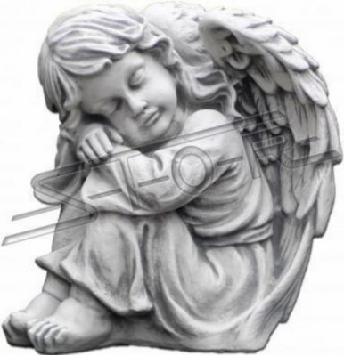 Tuindecoratie engel standbeeld sculptuur figuren sculpturen