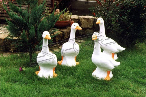 Tuindecoratie Eend Standbeeld Sculptuur Figuren Beeldhouwwerken Ontwerper