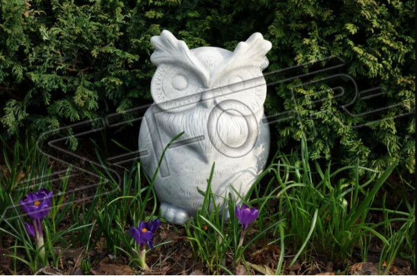 Tuindecoratie Uil Decoratieve terrasstenen figuren Figuur Natuur standbeeld