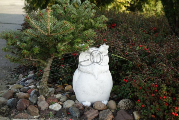 Tuindecoratie Uil Terras Steen Decoratieve Figuren Natuur Standbeeld
