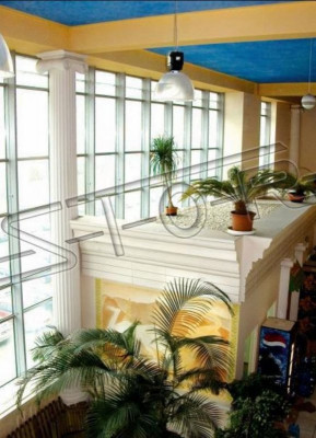 532 cm XXL zuil hallen steunzuilen Romeins standbeeld stand