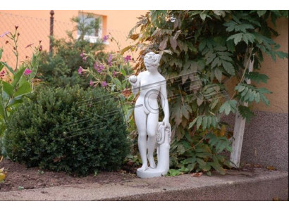 Tuindecoratie Vrouw 61cm Terras Steen Figuren Figuur Decoratie