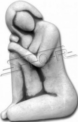 Abstract ontwerp tuinfiguur standbeeld standbeelden sculpturen beeldhouwwerk