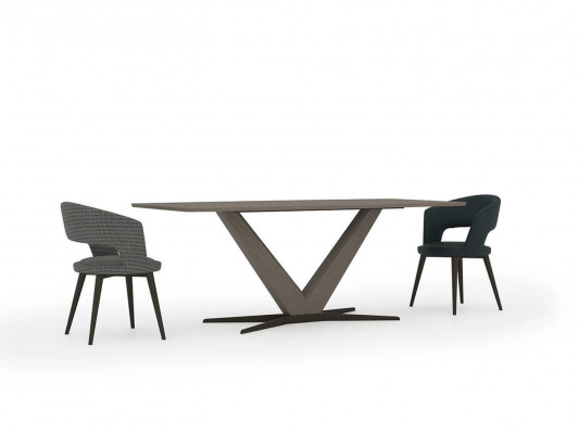 Volledige eettafelset stoelen eetkamer inrichting design modern meubilair
