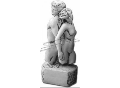 Adam & Eva Sculptuur Ontwerp Figuur Standbeeld Tuin Figuren Standbeelden