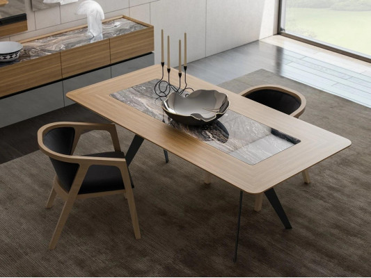 Luxe eetkamerset 8-delig eettafel Compleet stoelen dressoir met 2x spiegel Nieuw