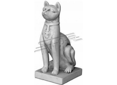 Egyptische kattenstandbeeld figuur beelden tuindecoratie terras