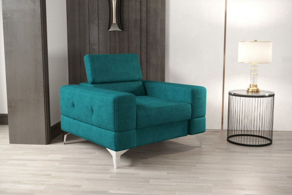 Modern Design Stoel Stof Bank Bank Bank Bank Sofa Fauteuils Fauteuils TV 1-zits Nieuw