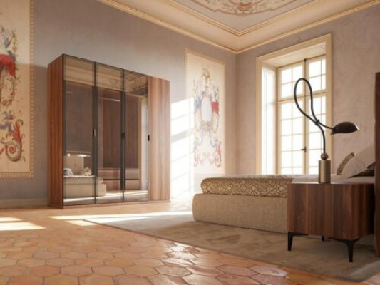 Moderne kledingkast houten kast kast slaapkamer luxe meubels nieuw