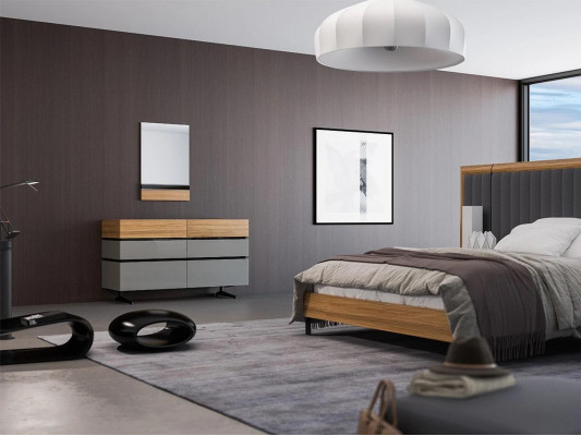 Moderne meubels slaapkamer luxe dressoir dressoir met spiegeldesign