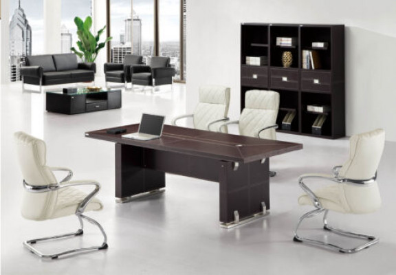 Moderne kantoorkonferentietafels houten design meubels decoratie vergaderingen