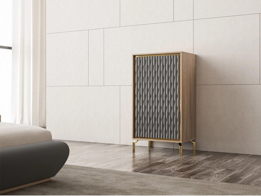 Nieuwe luxe commode slaapkamer modern design kast houten meubels