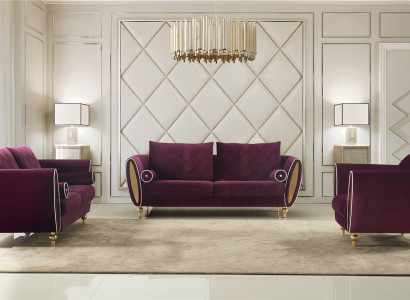 Bankstel 3-zitsbanken Sofa Bankstel Metalen Design Moderne Bankstellen