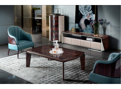 Luxe woonkamer meubels dressoir kast leer hoogglans rtv tv