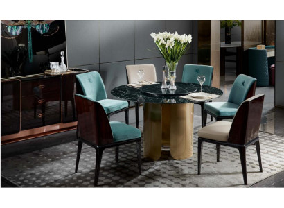 Stoelenset Eetkamer Lichtblauwe Stoel 4x Armstoel Modern Design Meubels Luxe Stoelen