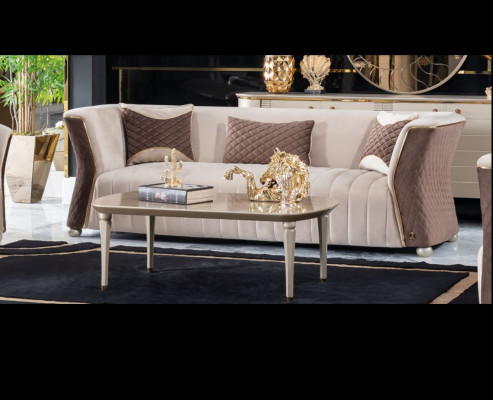 Bekleding Designer Meubelen Driepersoons Bankstel 3-Zits Bankstellen Luxe Textiel Bankstellen groot