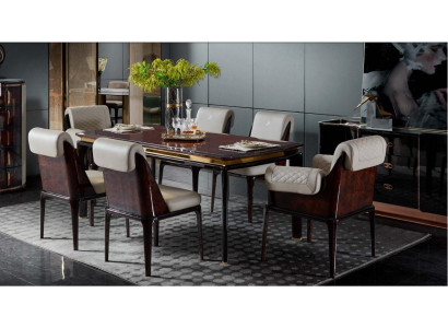 Eettafel Bruin Designer Tafels Modern Design Meubels Luxe Eetkamer
