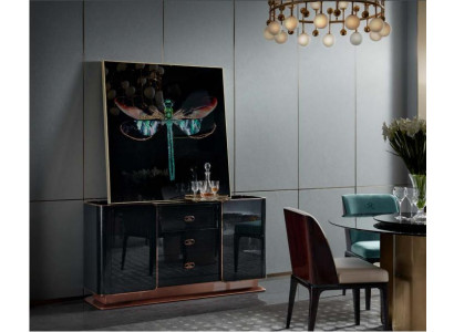 Kommode Sideboard Design Meubelen Hout Lades Dressoir Massief houten Side.