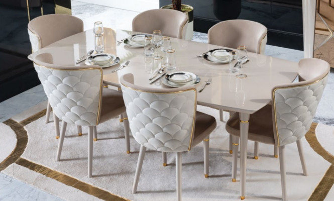 Eettafel Tafel Tafels Modern Hout Eet Eetkamer Design Italiaanse Stijl Nieuw