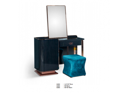 Kaptafel Kruk Hout Textiel Slaapkamer Creatief Modern Ontwerp Meubels Luxe