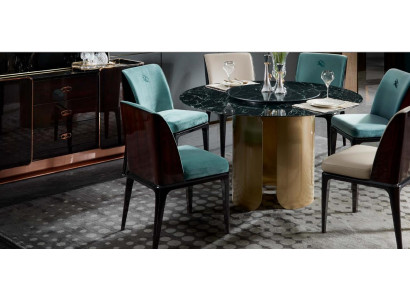 Stoel Blauw Eetkamer Moderne Stoelen Design Meubelen Luxe Ontwerper Inrichting Nieuw