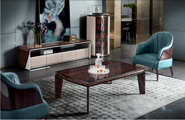 Salontafel Onderkast Dressoir Luxe Bankstellen Houten Designmeubelen Woonkamer Bankstellen