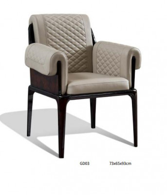Stoelen Eetkamer Modern Design Meubels Hout Luxe Beige 4x Lendenstoelen Eetstoel