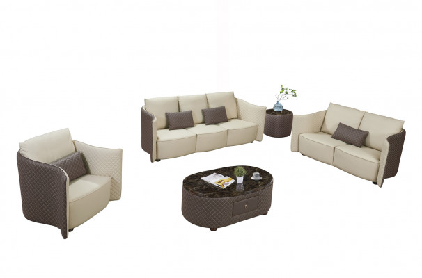 Bankstel 3+2+1 zitplaatsen set Sofa Design Bekleding Modern Bankstellen Bank