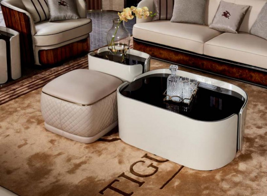 Salontafel modern design meubels hout luxe wit nieuw creatieve woonkamertafel