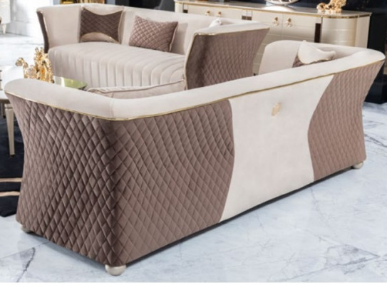 Bankstel Driepersoonsbank Banken Bank Luxe 3+3 Zitbankenset Bank Bekleding