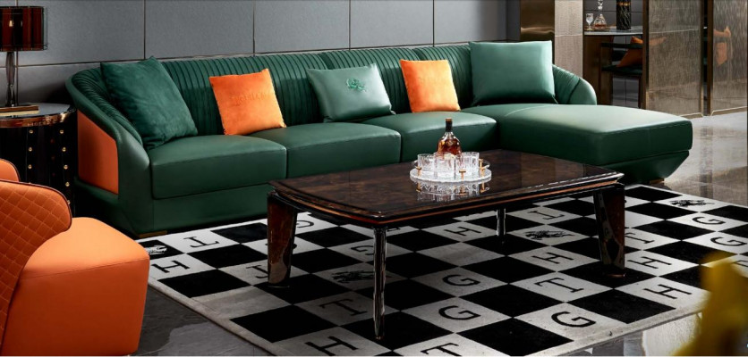 Salontafel, Verfijnde houten bijzettafel, Modern designmeubilair, Luxe woonkamer