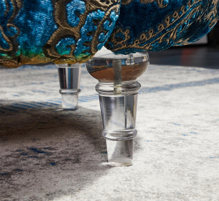 Ontwerp fauteuil bank sofa ontspan stof lounge luxe tv club bekleding