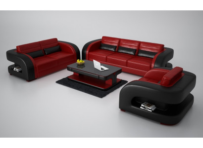 Bank Bankstel 3+1+1 Zits Set Ontwerp Bekleding Bankstellen Bank Modern