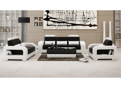 Sofa set 3+2 zits set Designbank Bekleding Banken Bank Modern