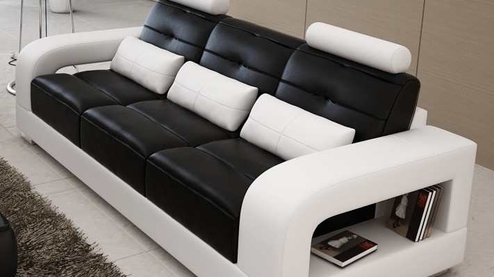 Sofa set 3+2 zits set Designbank Bekleding Banken Bank Modern