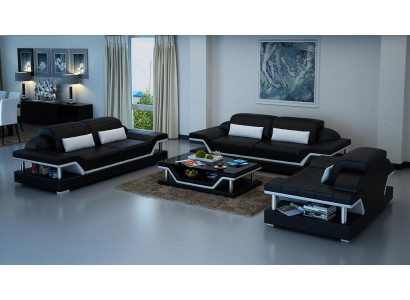 Sofaset Compleet Set Woonkamer Garnituren 3+1+1 Zits Bank Bekleding