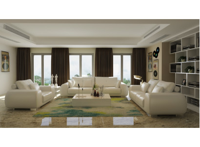 Moderne Bankstel 3+2+1 Zits Set Design Bank Beklede Banken Bank