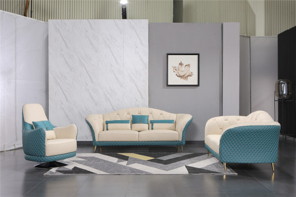 Sofa set 3+2+1 zits bank moderne gestoffeerde set banken