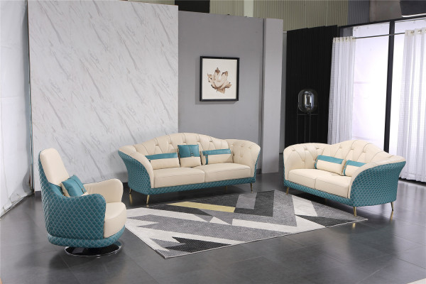 Sofa set 3+2+1 zits bank moderne gestoffeerde set banken