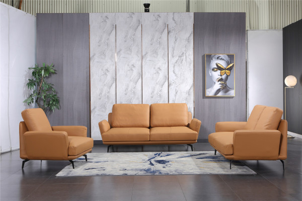 Leren bankstel bankstel deco 3+2+1 zits set gestoffeerde bankstel set bank