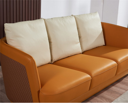 Sofa set 3 + 2 zits leren bank bank woonlandschap set ontwerp