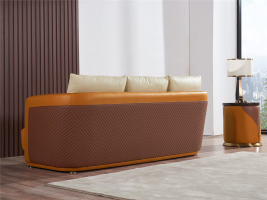 Sofa set 3 + 2 zits leren bank bank woonlandschap set ontwerp
