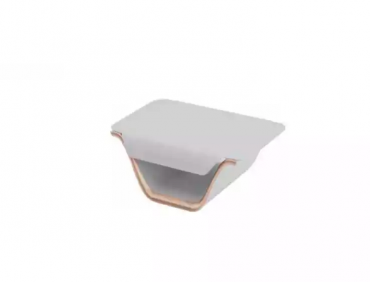 Een luxueuze set voor een hoogwaardig kantoor in futuristische stijl.
