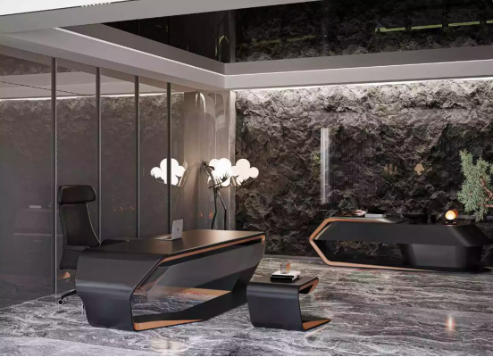 Luxe kantoor bureau ontwerper tafel werkmobiel bureau meubelen