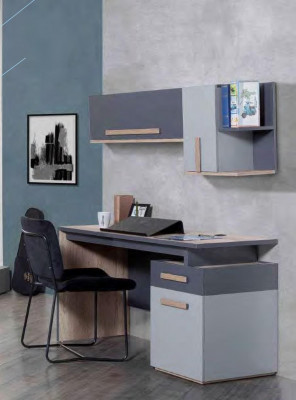 Bureau met laden voor meisjes ontwerp slaapkamer meubilair kinderkamer