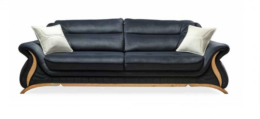 Ontwerp Bankstel 3+1 Zits Fauteuil Bank Bekleding Luxe Klassieke Kunstleren Bankstellen