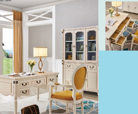 Schrijftafels Bureau Tafel Computerbureau PC Tafel Tafels Chef Kantoor Nieuw