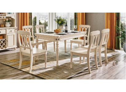 Eettafel Eettafels Tafels Koloniaal Hout Design Klassieke Meubels Eetkamertafel