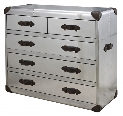 Commode dressoir kast laden retro vintage vliegtuig